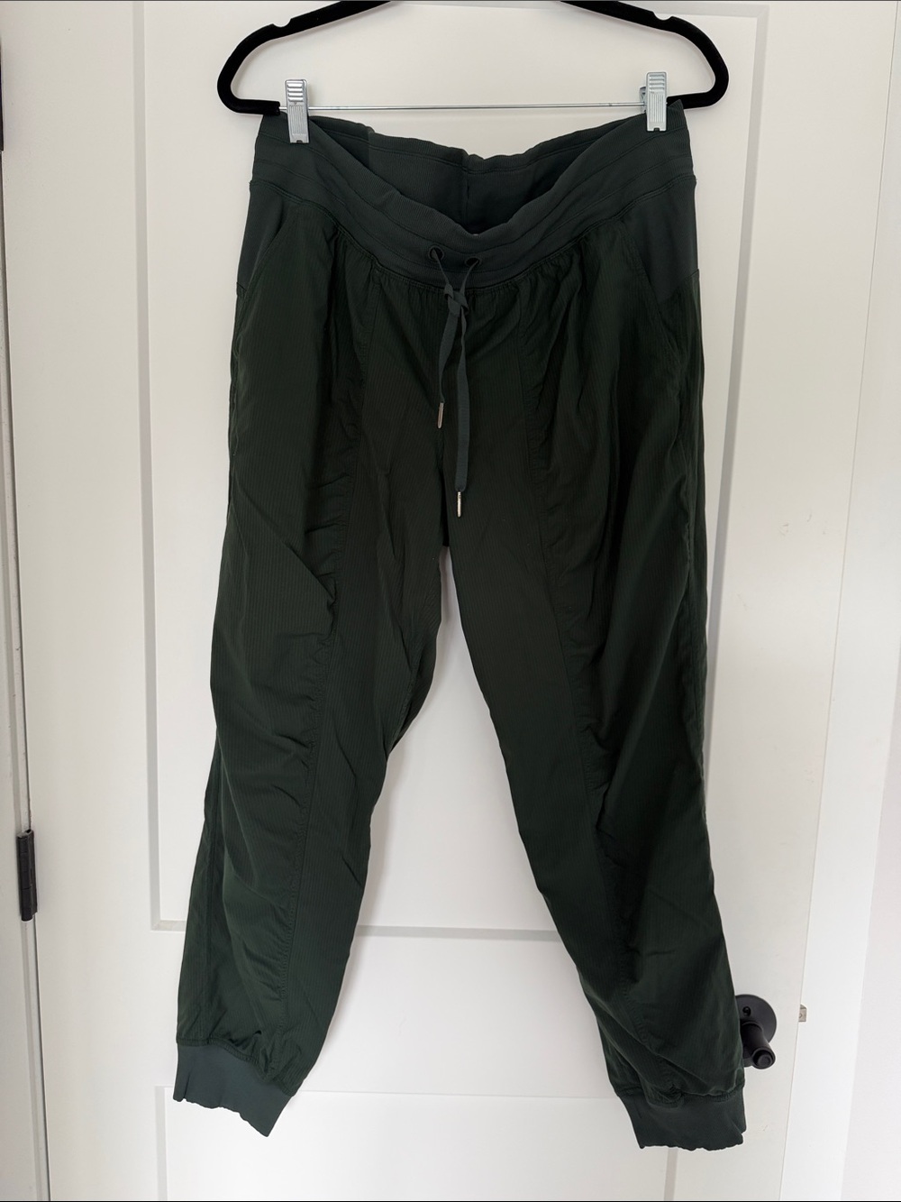 lululemon athletica Olive Green Drawstring Joggers - sz 14